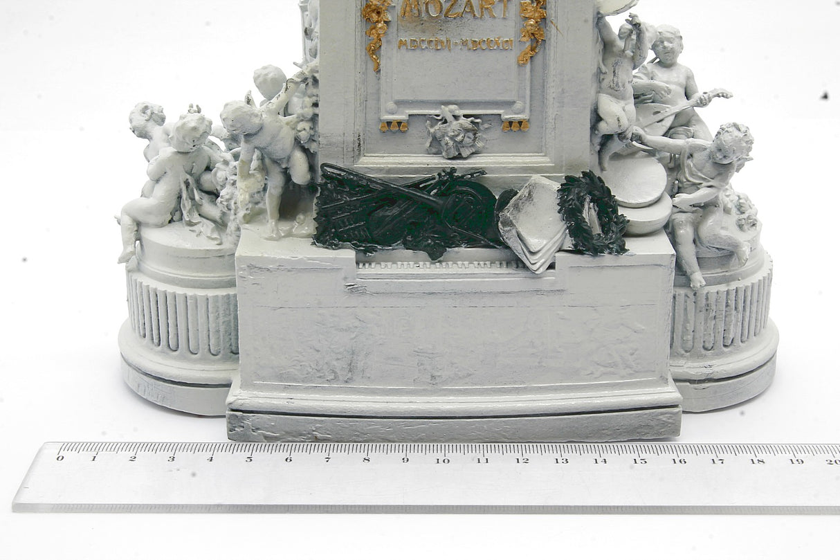Iberplace 40022 Estatua Monumento 28cm Mozart a escala G 1:22,5 decoración maqueta