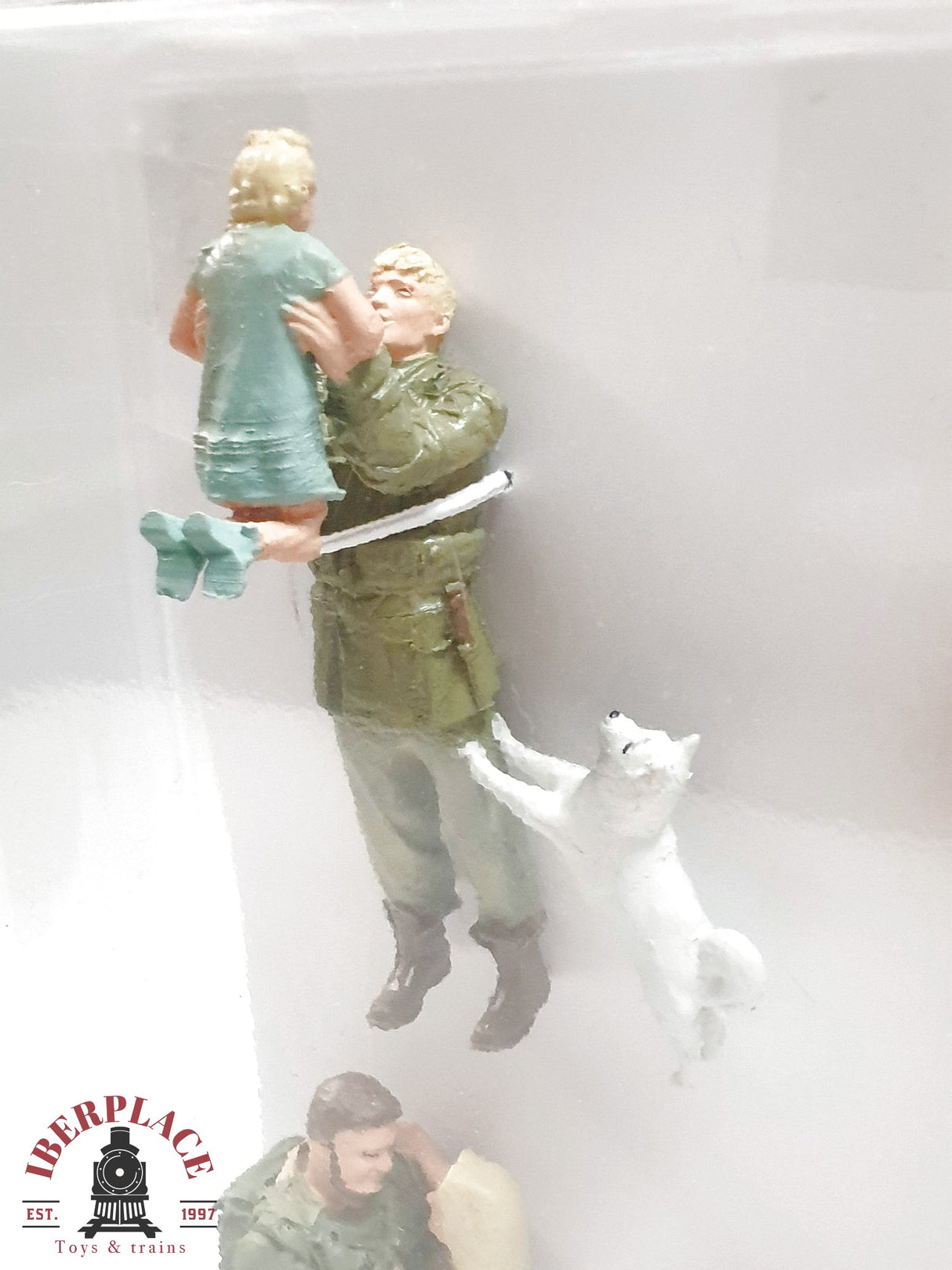 G escala 1:22,5 figuras Iberplace 40016 Bienvenida soldados