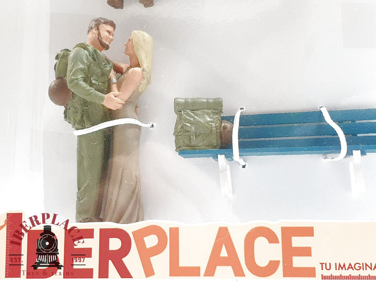 G escala 1:22,5 figuras Iberplace 40016 Bienvenida soldados