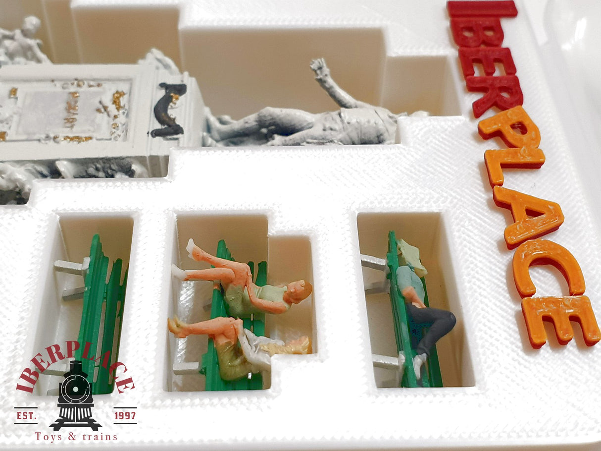 1:87 figuras escala H0 Iberplace 30005 Monumento a Mozart con accesorios h0 00