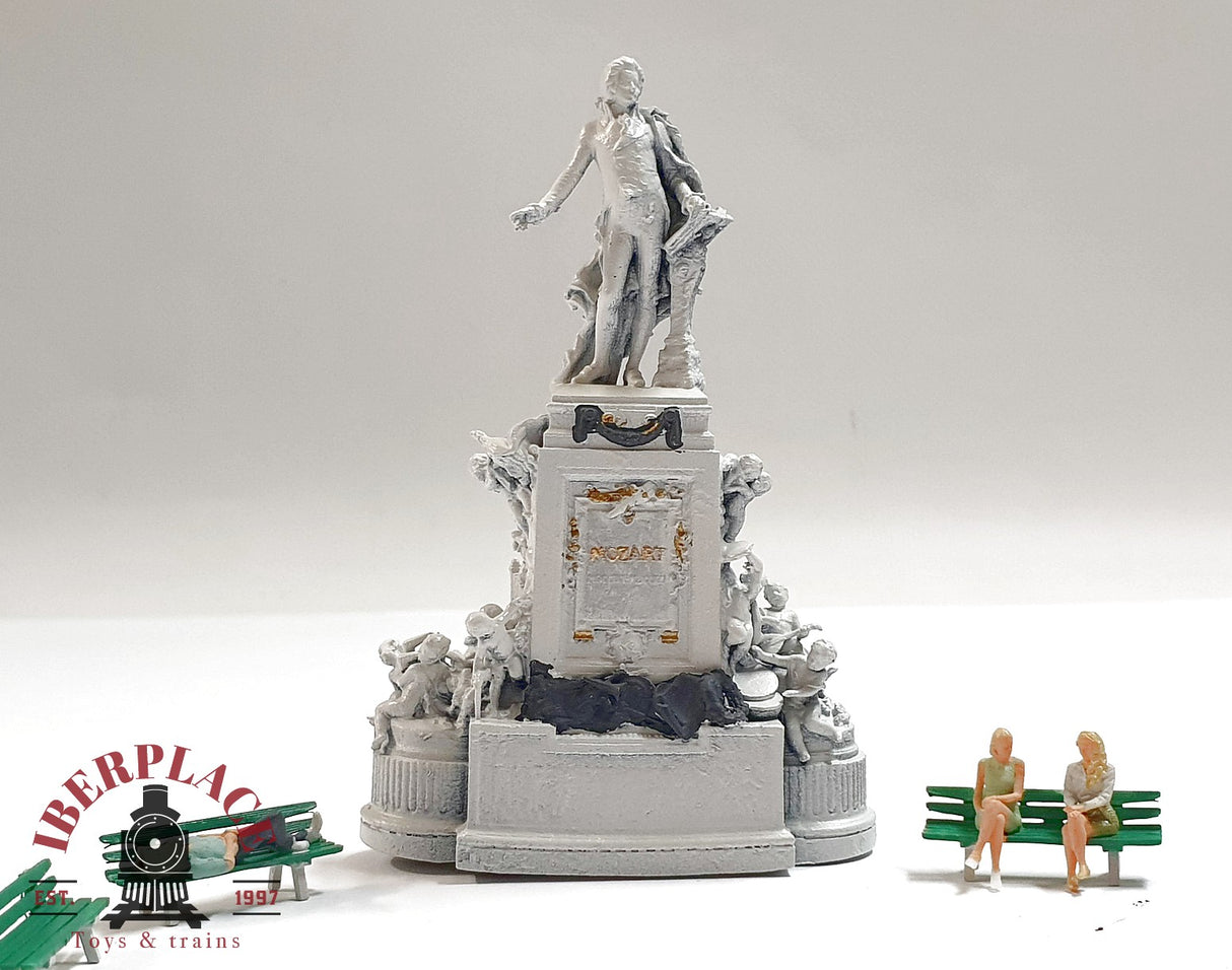 1:87 figuras escala H0 Iberplace 30005 Monumento a Mozart con accesorios h0 00