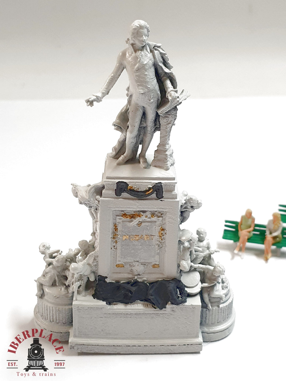 1:87 figuras escala H0 Iberplace 30005 Monumento a Mozart con accesorios h0 00