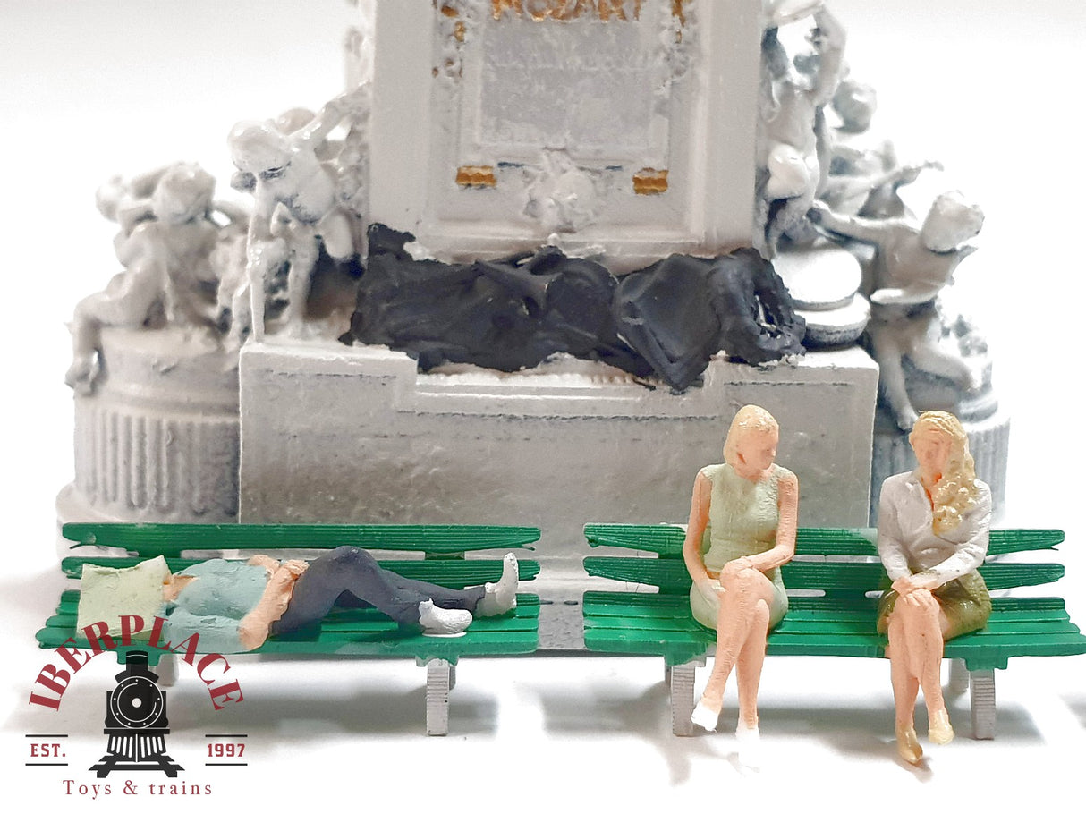 1:87 figuras escala H0 Iberplace 30005 Monumento a Mozart con accesorios h0 00