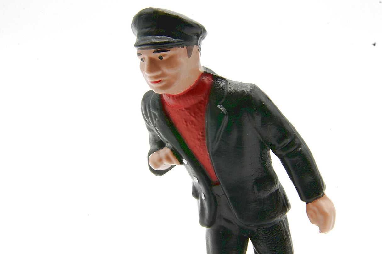 Maquinista traje negro Escala G 1:22.5 LGB 4133630 figura para locomotoras