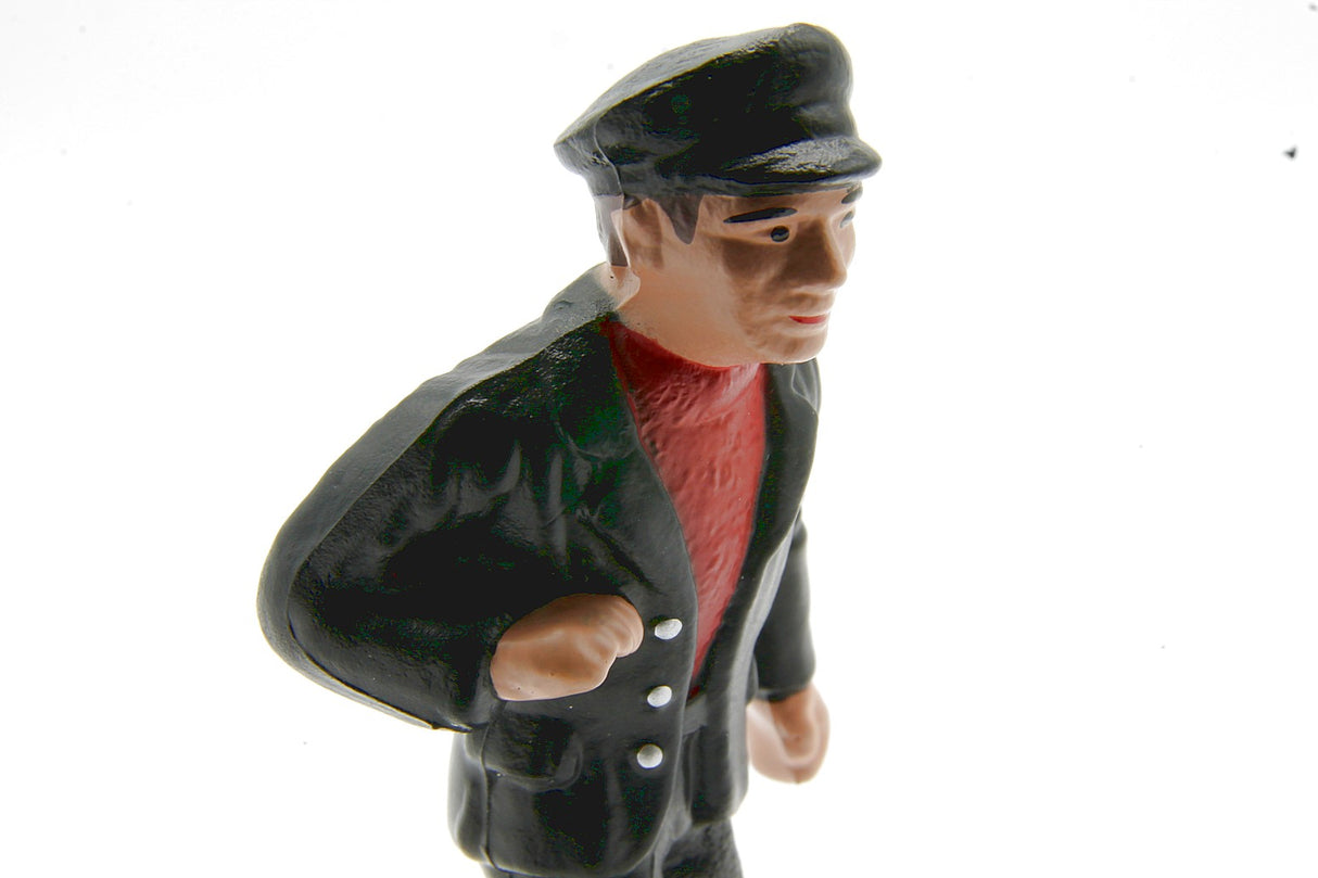 Maquinista traje negro Escala G 1:22.5 LGB 4133630 figura para locomotoras