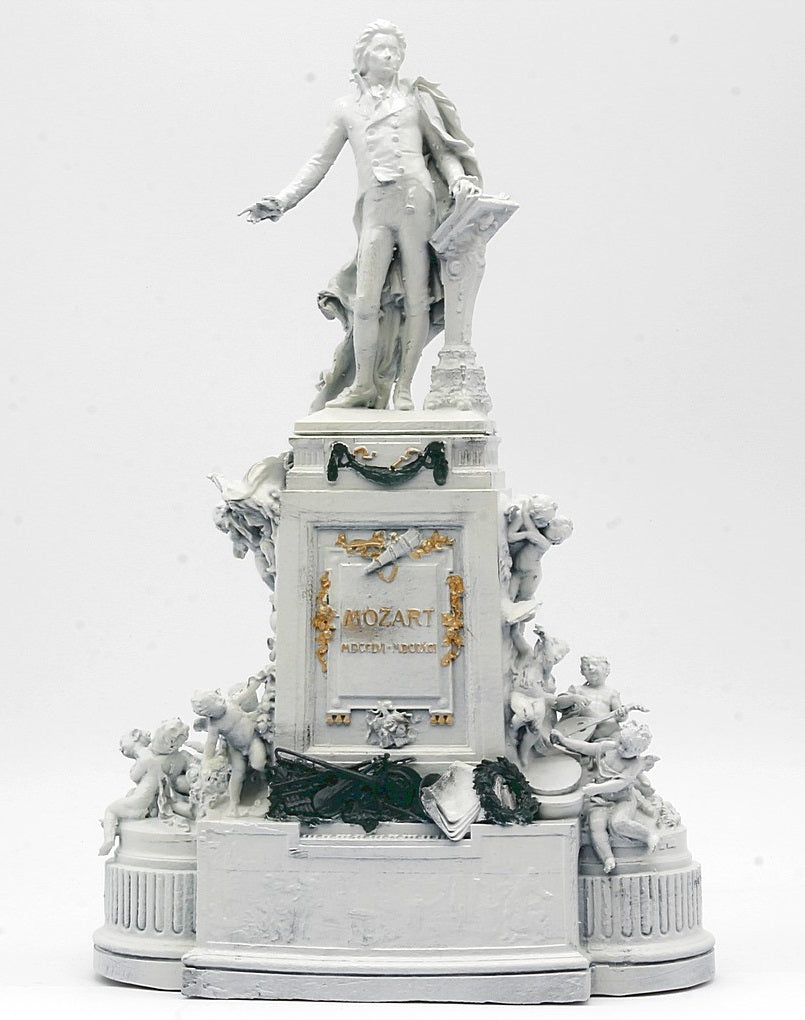 Iberplace 40022 Estatua Monumento 28cm Mozart a escala G 1:22,5 decoración maqueta