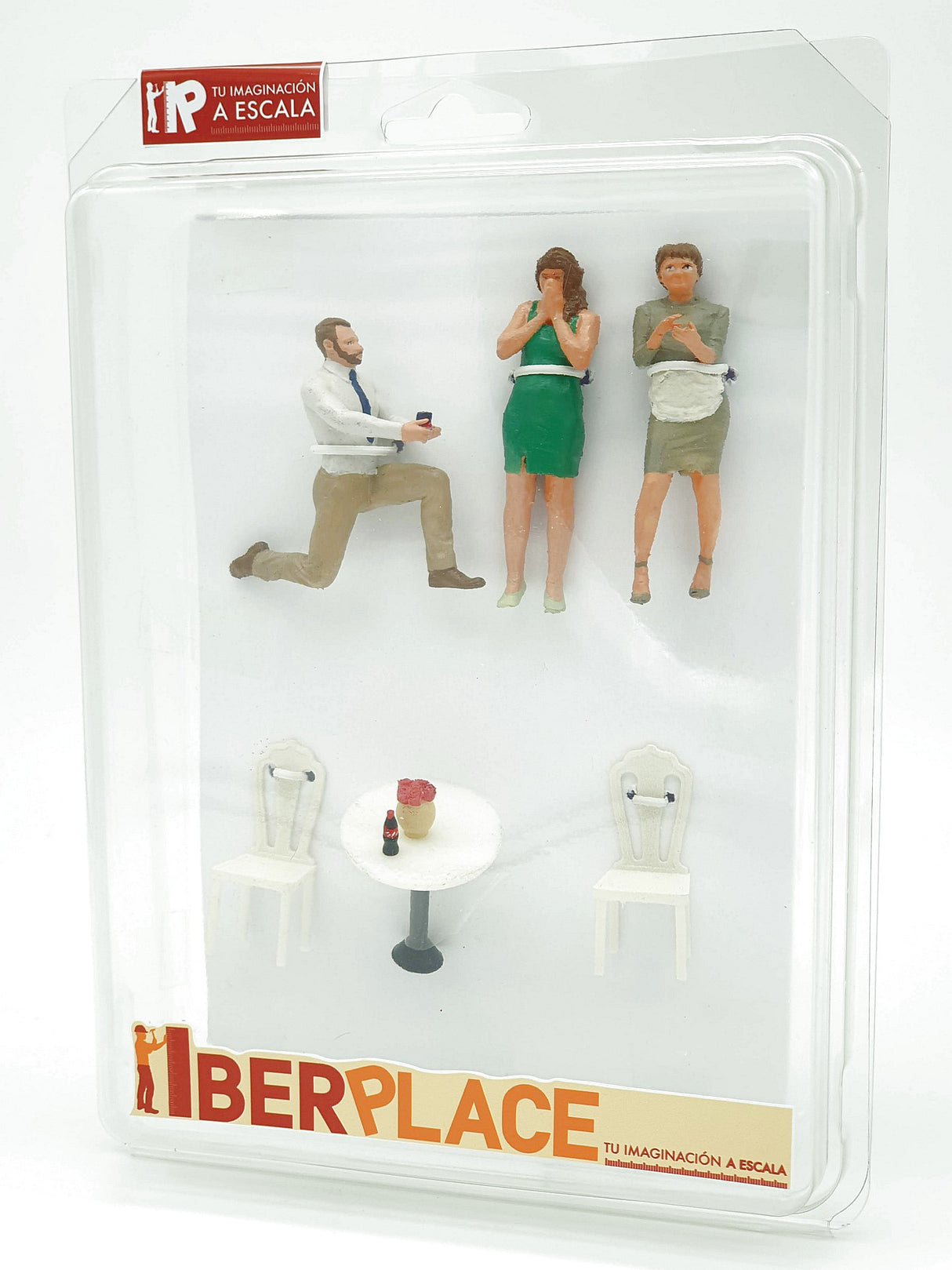 G escala 1:22,5 figuras Iberplace 40013 Propuesta de matrimonio Set modelismo