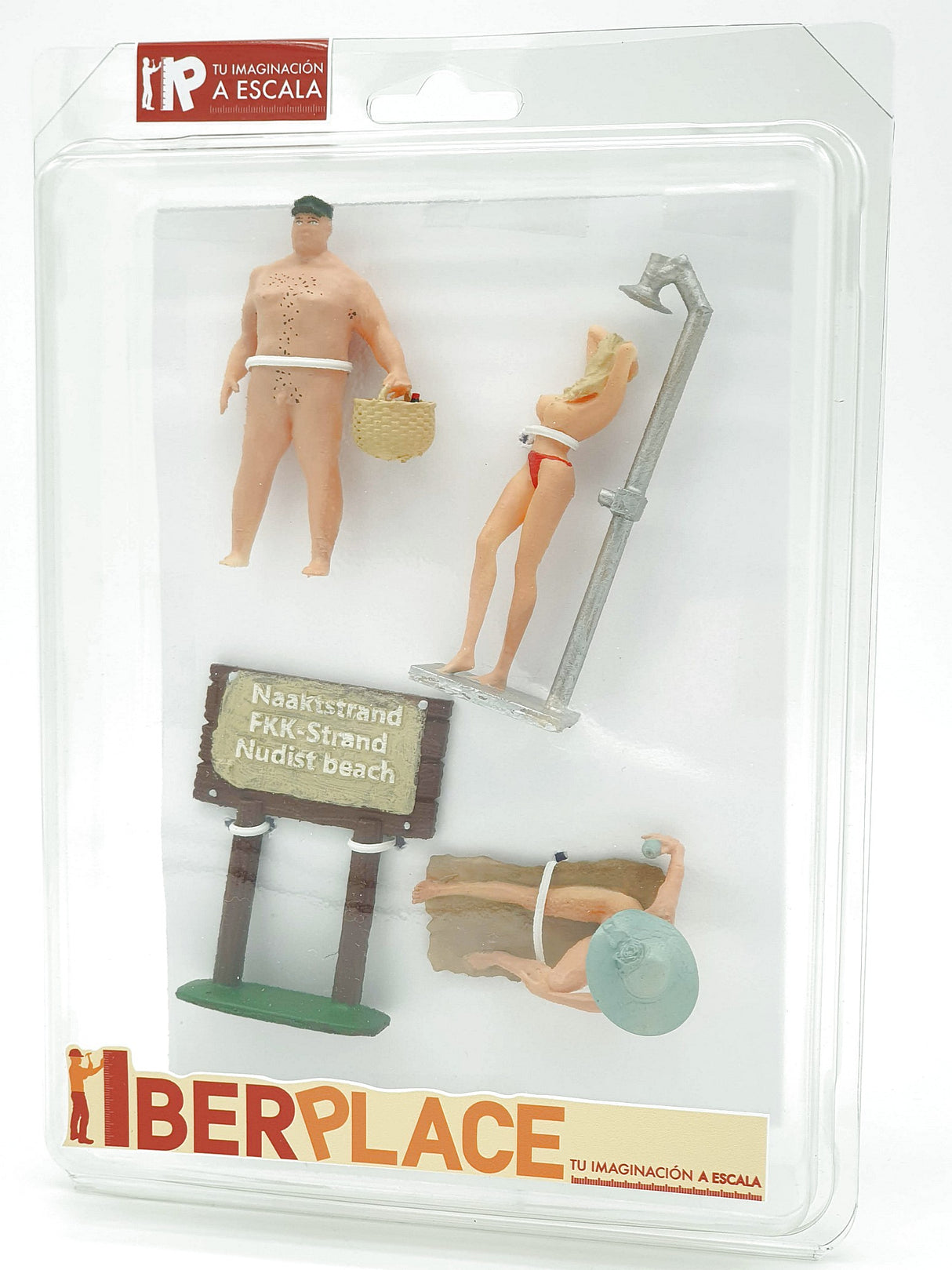 G escala 1:22,5 figuras Iberplace 40012 Personas en la playa Set modelismo