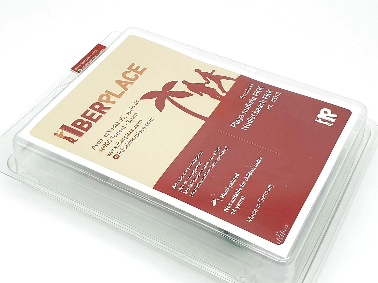 G escala 1:22,5 figuras Iberplace 40012 Personas en la playa Set modelismo