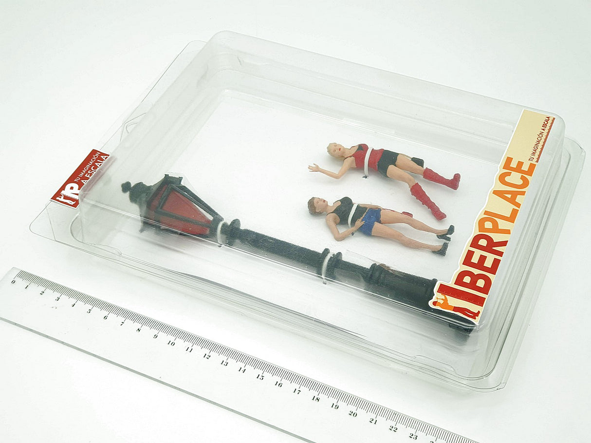 G escala 1:22,5 figuras Iberplace 40014 Chicas ligeras Set modelismo