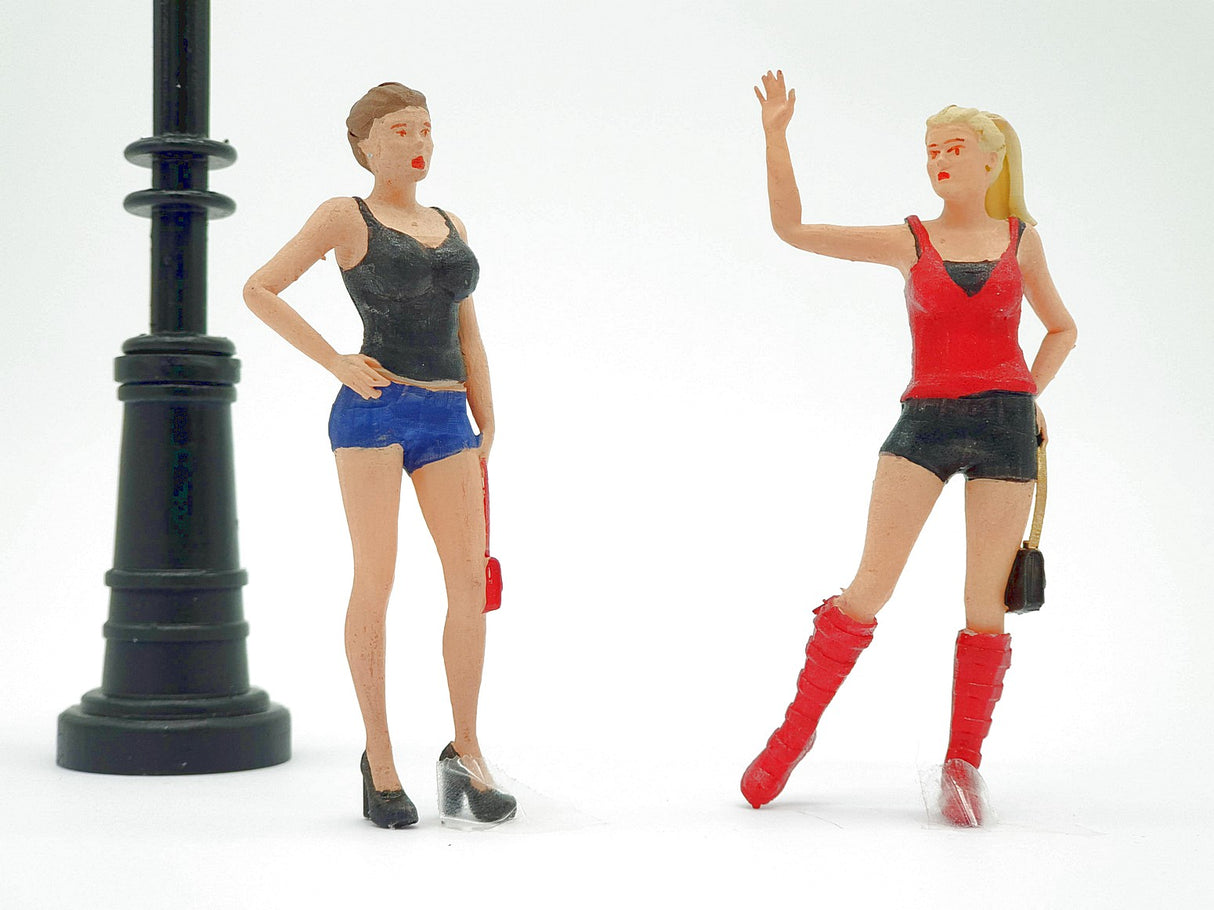 G escala 1:22,5 figuras Iberplace 40014 Chicas ligeras Set modelismo