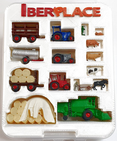 1:220 escala Z Iberplace 10014 Agricultura Super-Set modelismo ferroviario figuras
