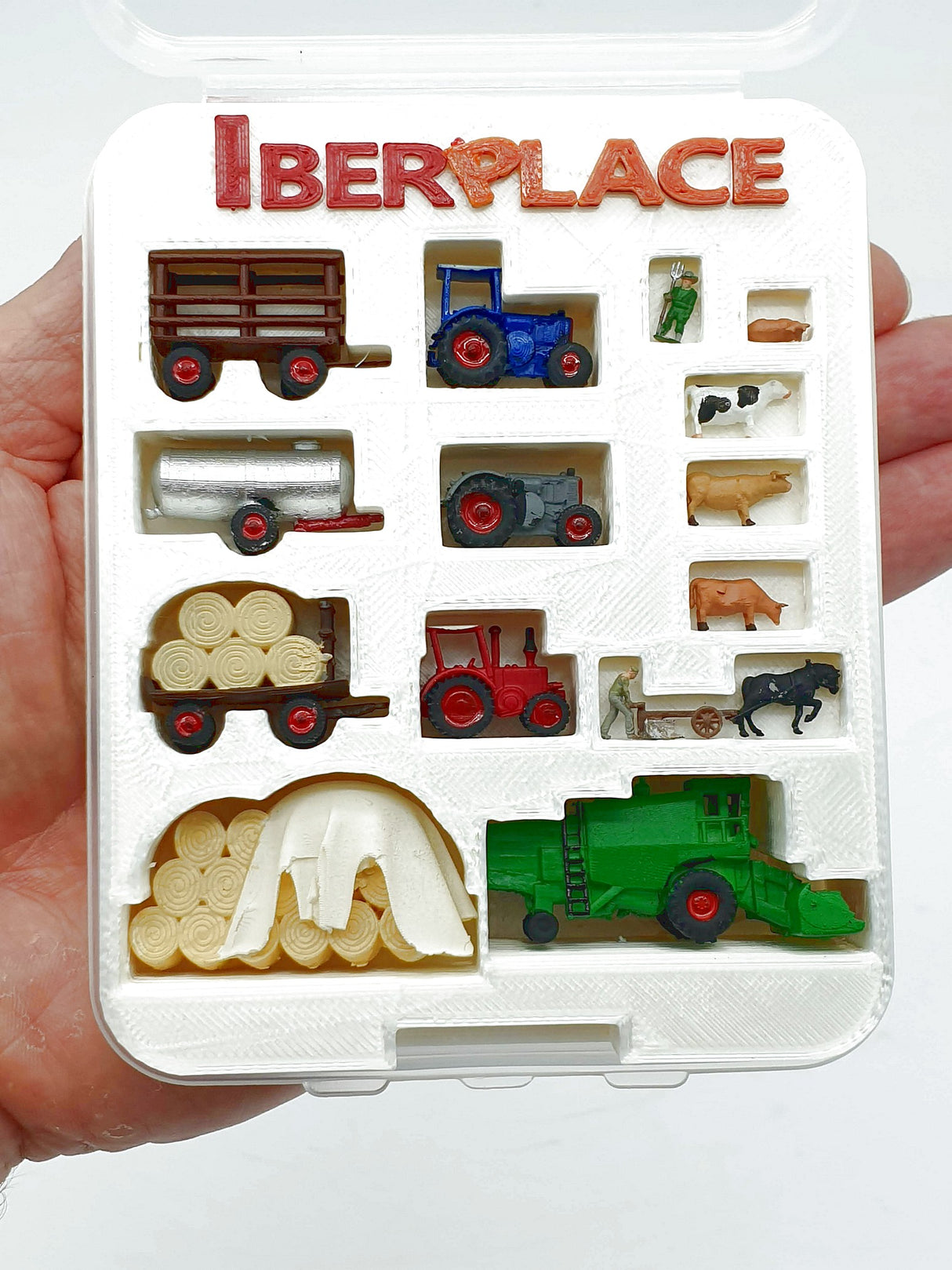 1:220 escala Z Iberplace 10014 Agricultura Super-Set modelismo ferroviario figuras