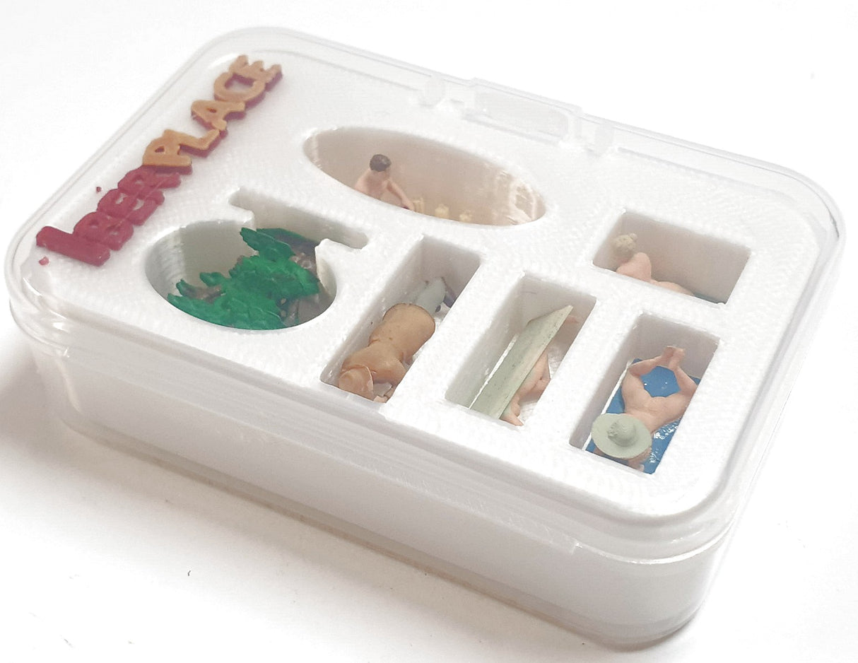 1:87 figuras escala H0 Iberplace 30003 Playa nudista 2 modelismo h0 00