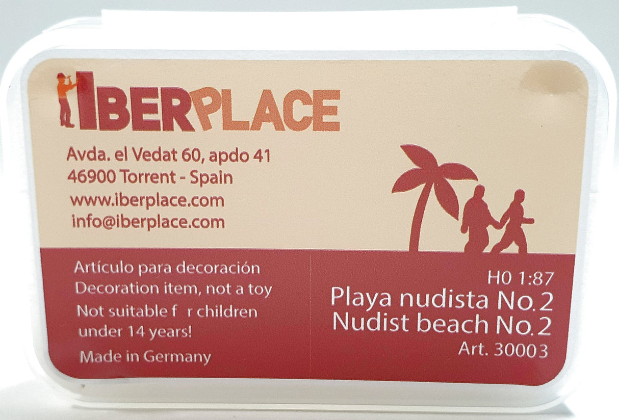 1:87 figuras escala H0 Iberplace 30003 Playa nudista 2 modelismo h0 00