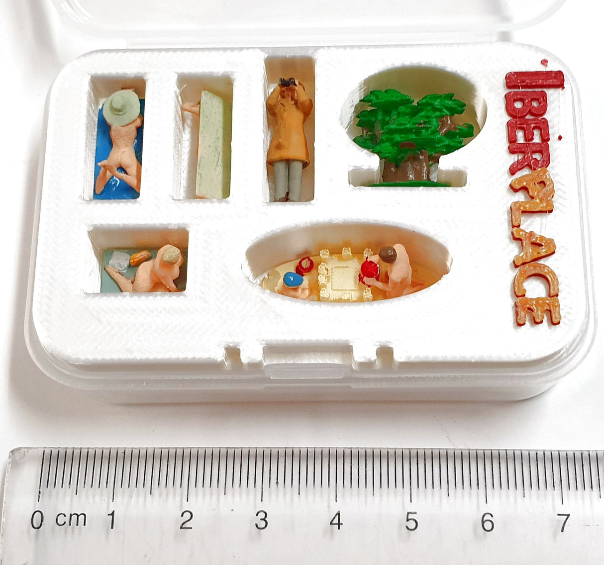 1:87 figuras escala H0 Iberplace 30003 Playa nudista 2 modelismo h0 00