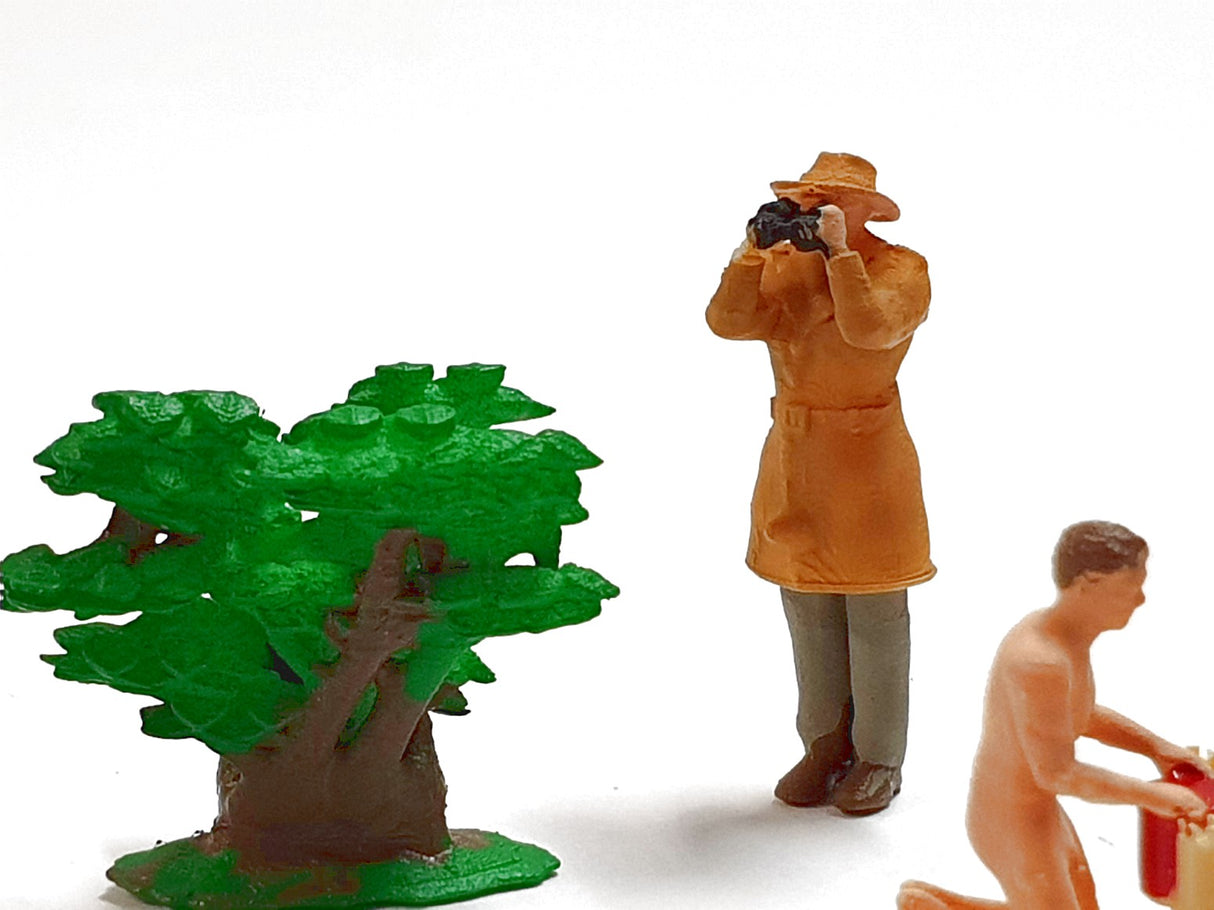 1:87 figuras escala H0 Iberplace 30003 Playa nudista 2 modelismo h0 00