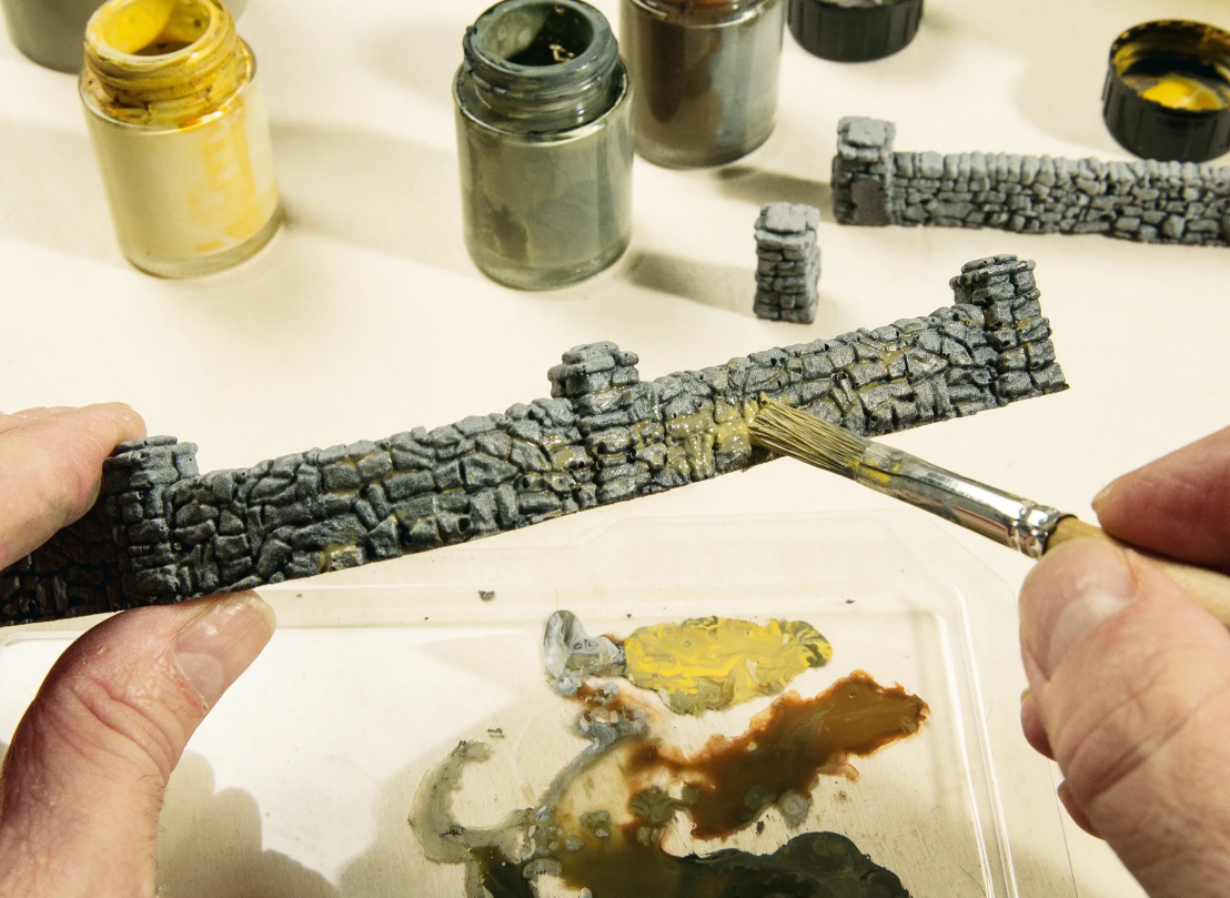 H0 1:87 escala Noch 58282 Muros de arenisca