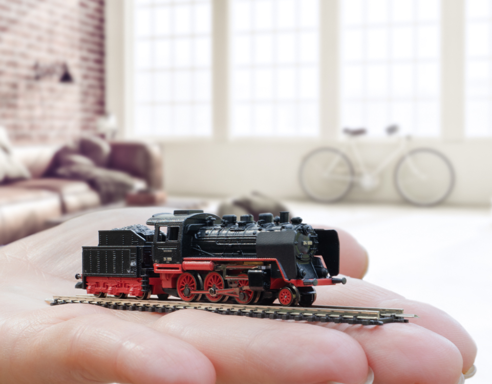 Z 1:220 Märklin 81874 Caja de iniciación "Tren de viajeros de museo" con locomotora de vapor BR 24.