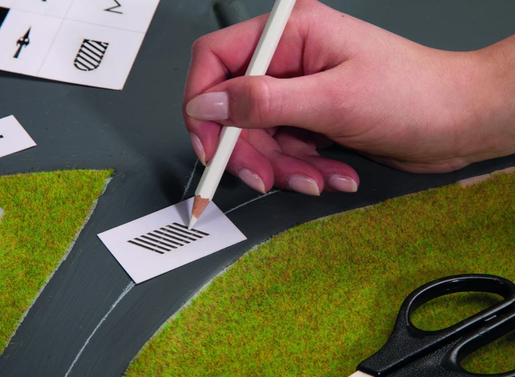 N 1:160 escala Noch 34240 plantillas de señalizaciones viales