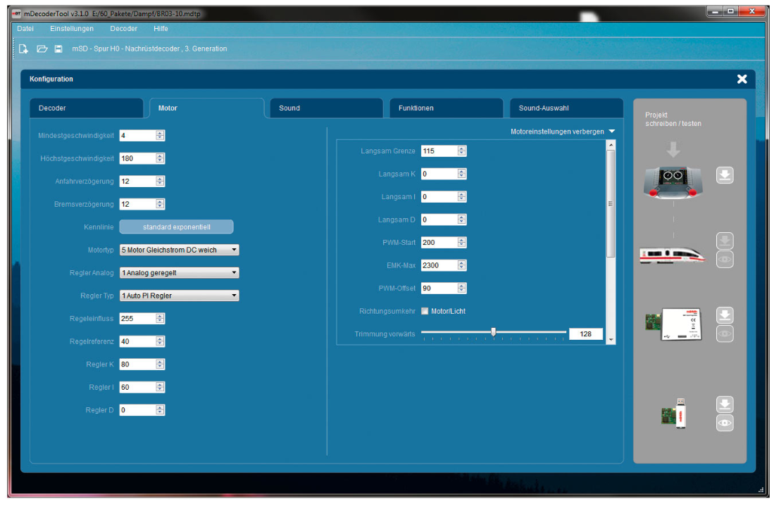 H0 1:87 escala Märklin 60971 Programador con decoder