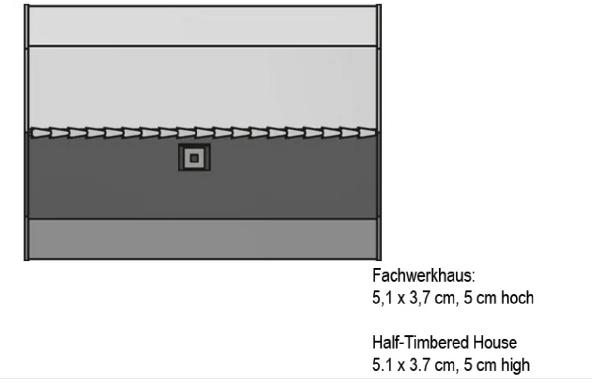 Noch 44310 Juego Village, 3 piezas Z escala 1:220