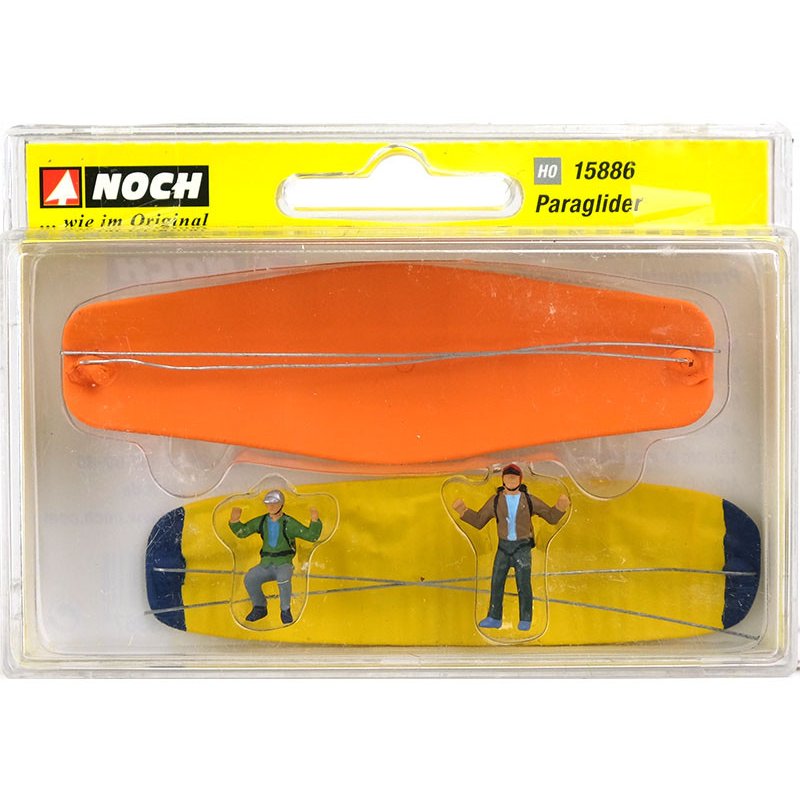 Noch 15886 figuras Parapentes Paragliders escala H0 1:87 ho 00