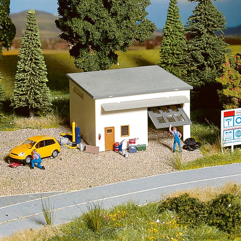 H0 escala 1:87 ho figuras modelismo Noch 14815 Accesorios de taller