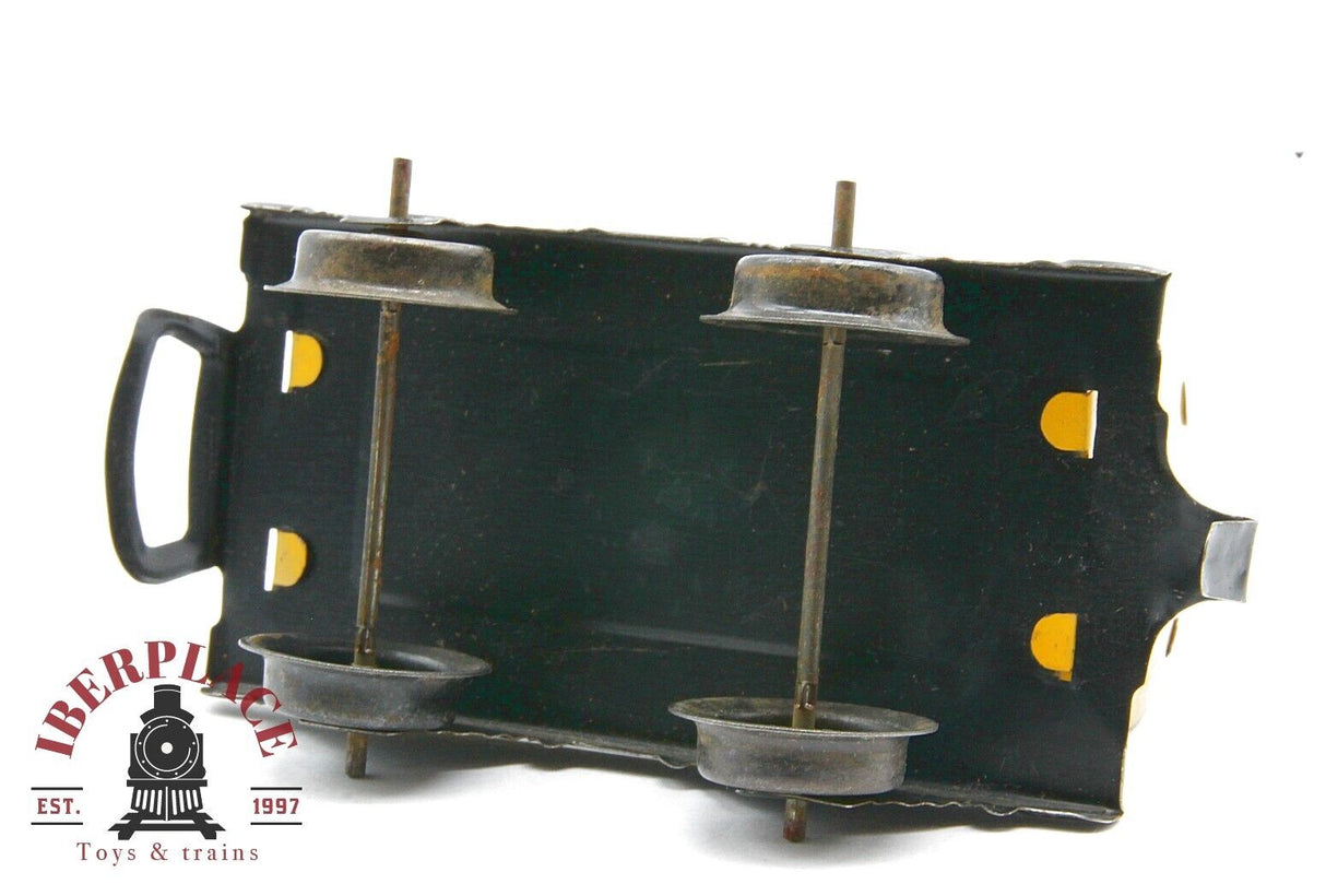 Vagón Cisterna Shell en chapa vagón mercancias 1:45 escala 0 Modelismo ferroviario