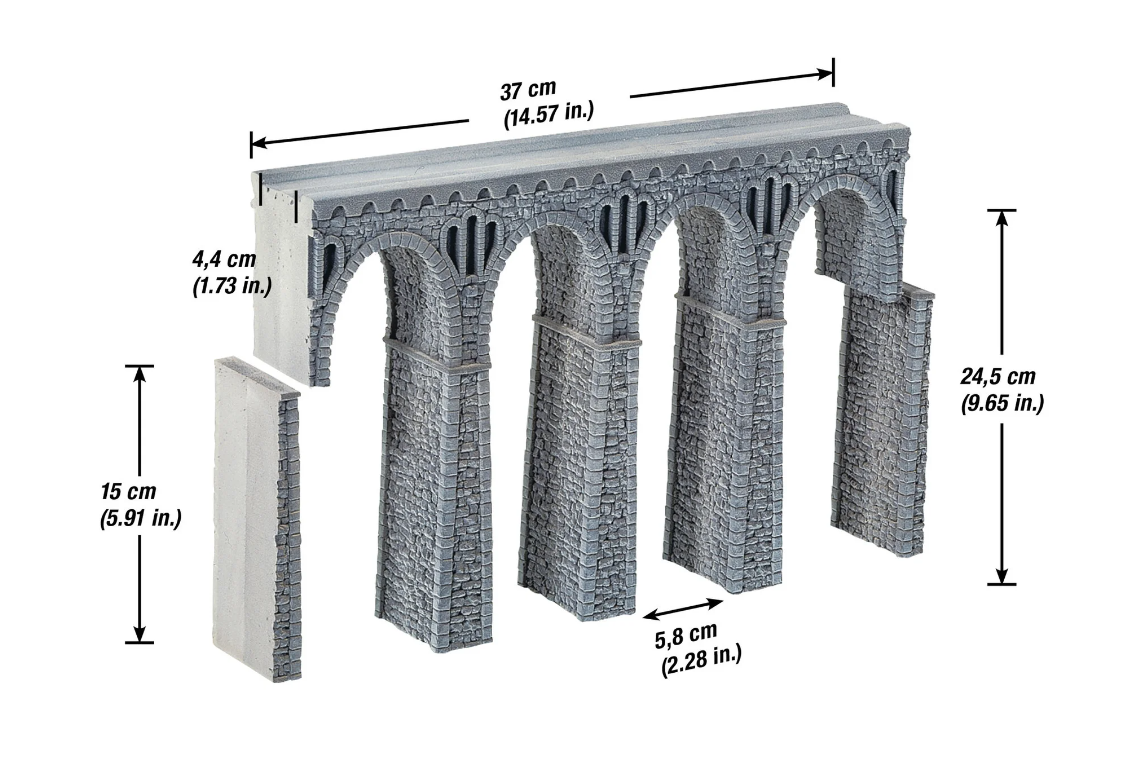 Noch 58660 Viaducto de Quarrystone H0 escala 1:87 ho 00