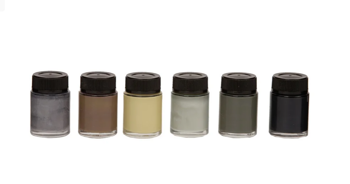 H0 1:87 escala Noch 61200 set de pinturas de colores naturales para tu maqueta