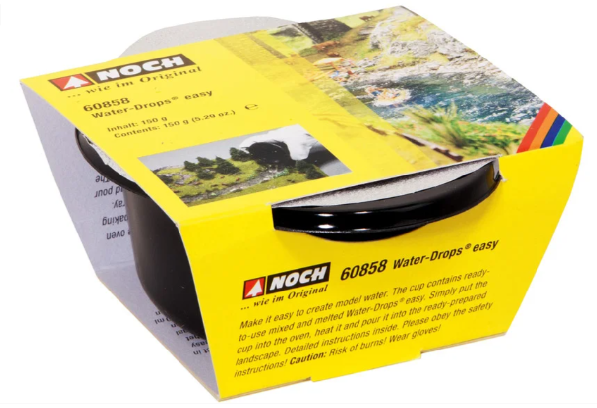 H0 1:87 escala Noch 60858 agua fácil water drops