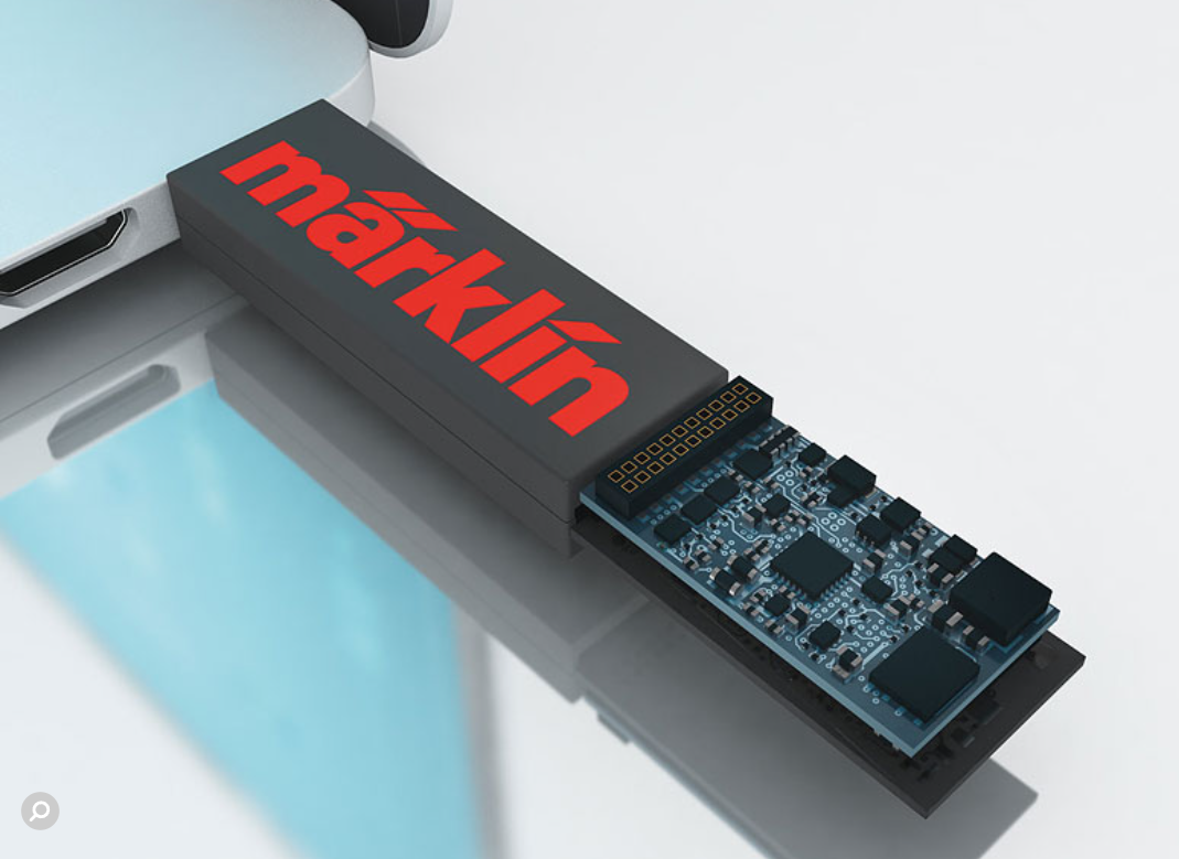 H0 1:87 escala Märklin 60971 Programador con decoder