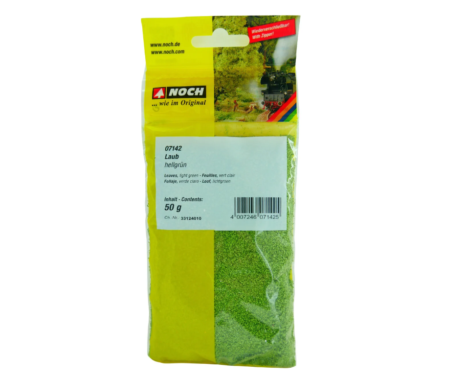 Noch 07142 follaje verde hojas para arbol 50 gr H0 escala 1:87 ho 00