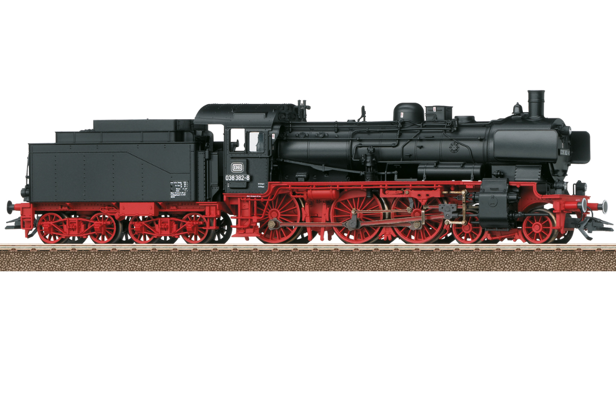 Trix 22895 Digital Locomotora de vapor 038 DB H0 escala 1:87