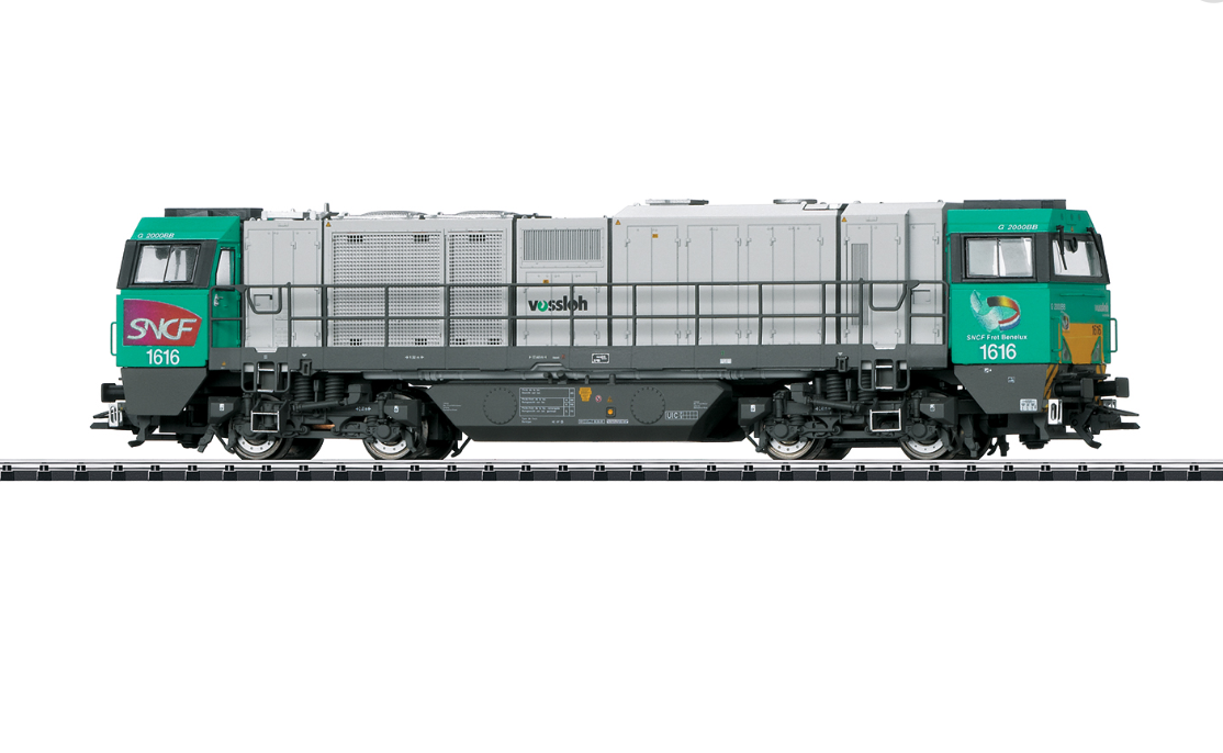 Trix 22922 Digital Locomotora diésel Vossloh G 2000 BB SNCF H0 escala 1:87