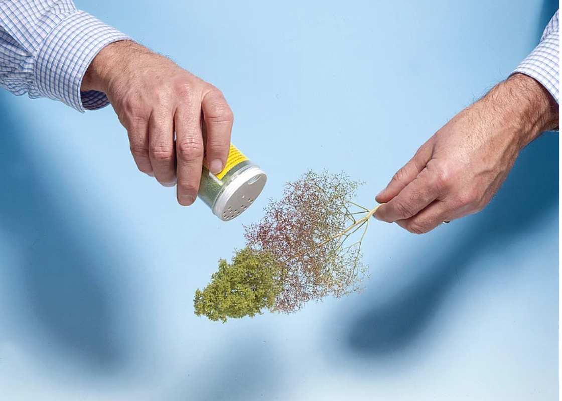 Noch 07142 follaje verde hojas para arbol 50 gr H0 escala 1:87 ho 00