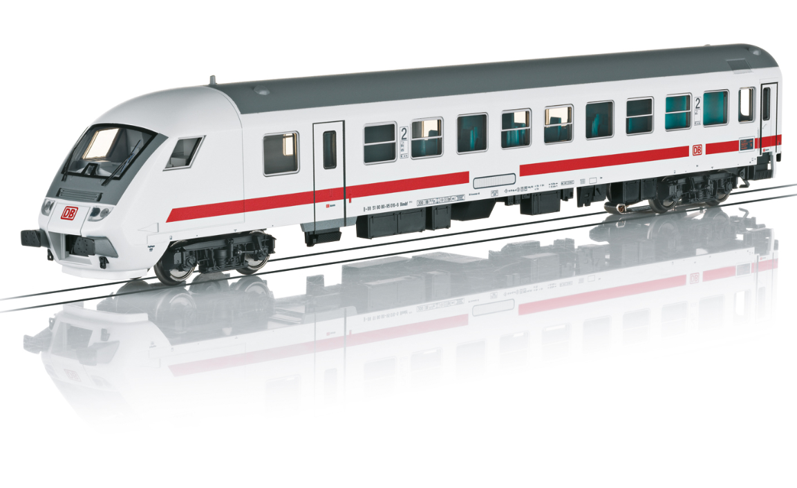 H0 1:87 escala Märklin 40503 Coche piloto de expreso Intercity de segunda clase vagón pasajeros DB