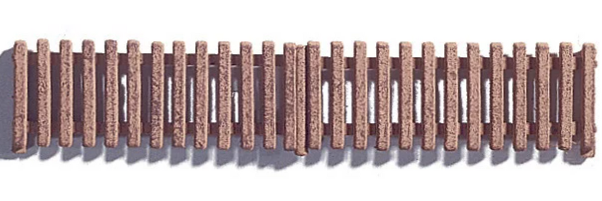 H0 1:87 escala Noch 13080 cercas de jardin 18 piezas 97 cm de largo