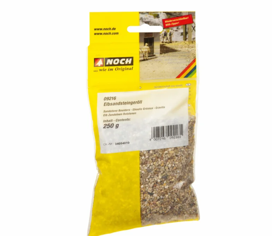 H0 1:87 escala Noch 09216 gravilla 250 gr