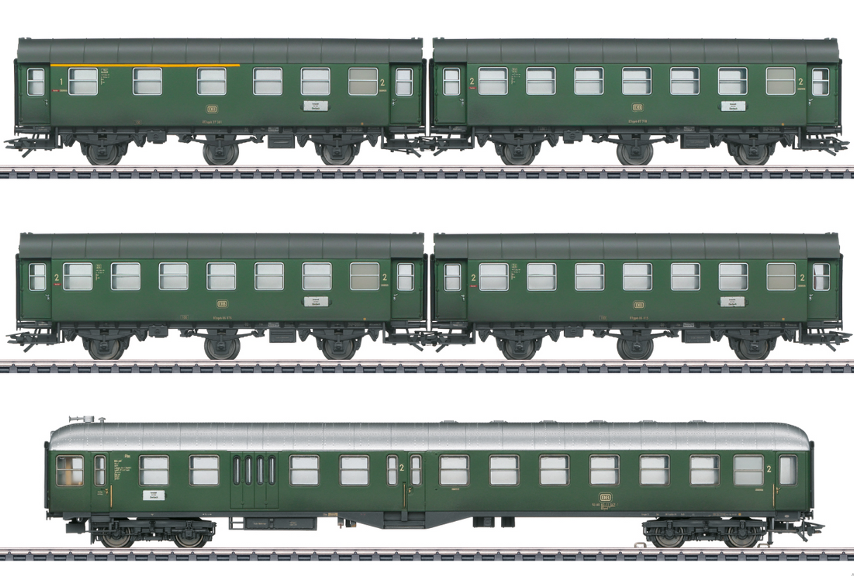 H0 1:87 escala Märklin 41326 Set de coches de viajeros DB