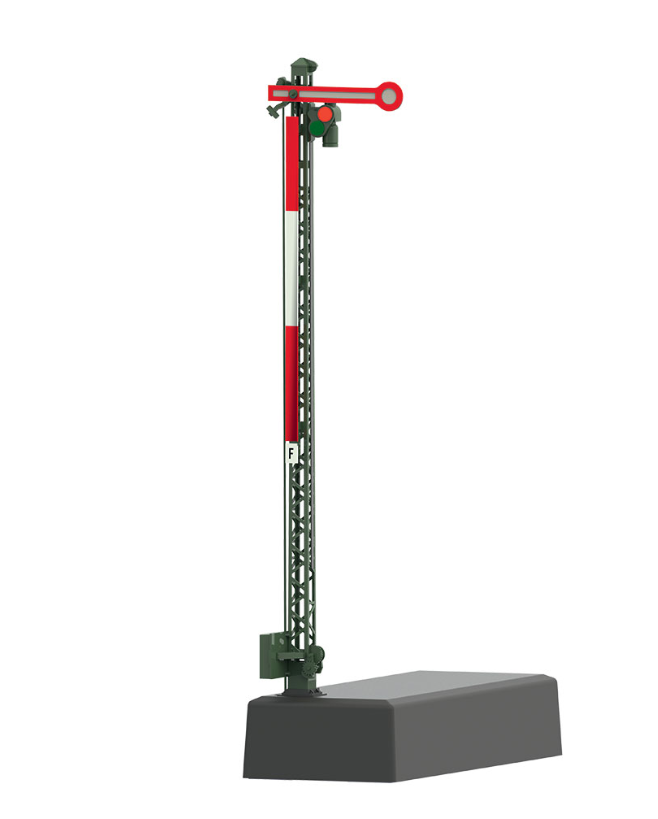 H0 1:87 escala Märklin 70392 Señal absoluta con poste de celosía semáforo
