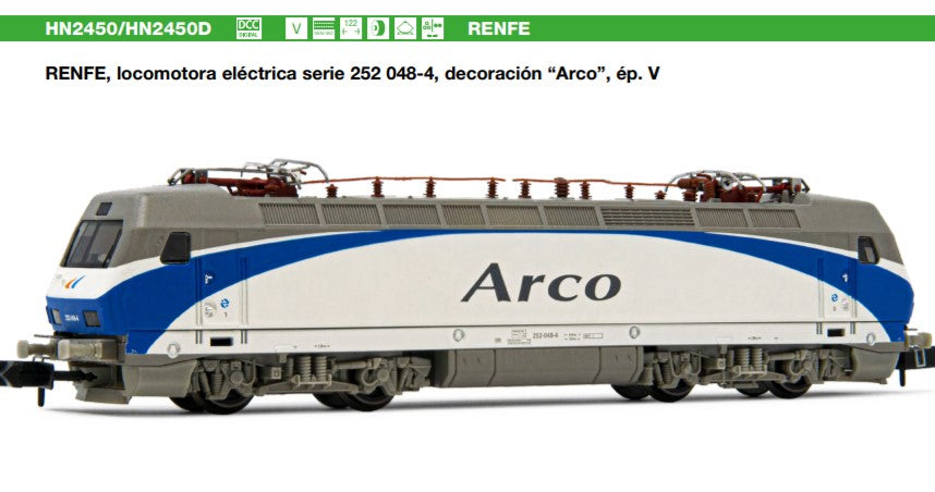 RENFE locomotoras - Novedades Arnold trenes escala N 1:160