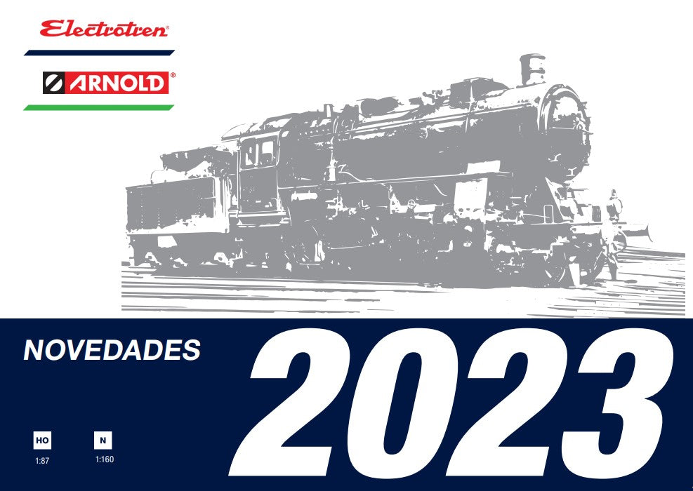 Novedades 2023 de trenes a escala Electrotren en H0 y Arnold N