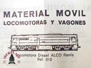 Locomotoras y Vagones de IBERTREN en Escala N – Un Documento de 1975 sobre Modelismo Ferroviario