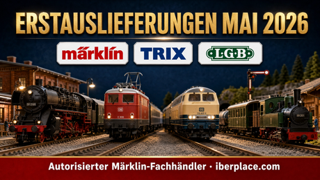 Märklin Primeras Entregas Mayo 2026 – Modelos Recién Llegados