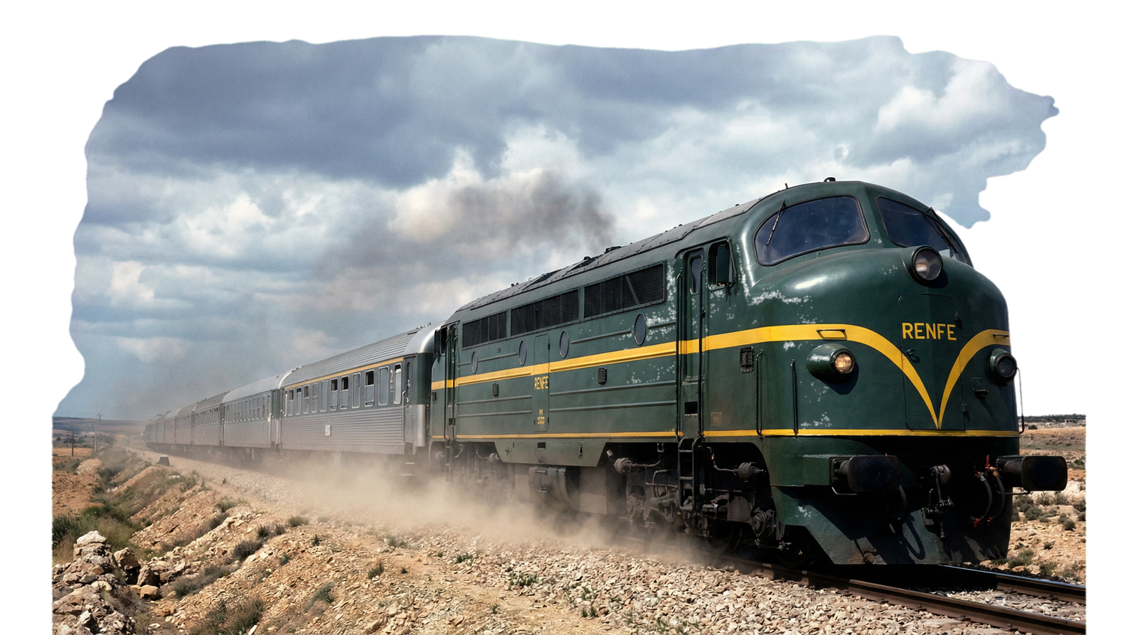 RENFE 333 "La Prima": El gigante verde que modernizó el ferrocarril