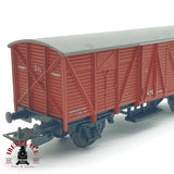 ♻️ Segunda Mano - Electrotren 1344 vagón mercancía cerrado RENFE J-3 H0 escala 1:87