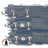 ♻️ 2da mano - 3x Minitrix 15739 vagones pasajero equipajes Rheingold 1952 Ep 3 N escala 1:160