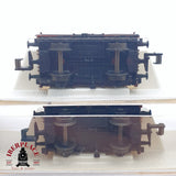 ♻️ 2da mano -  2x Fleischmann 8861 8883 vagones de borde alto München N escala 1:160